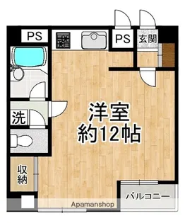 グランデ蕨【210号室】の間取り