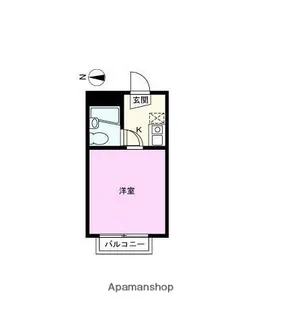 前川ヒルズ【3階】の間取り