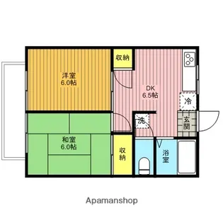 T・アイランド【105号室】の間取り