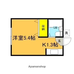 ファーレ【202号室】の間取り