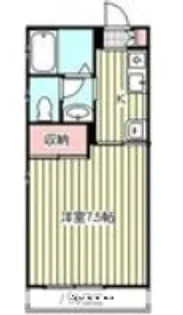 ドリームピア南町【101号室】の間取り