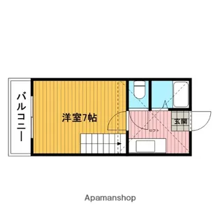 サンプラトー【1階】の間取り