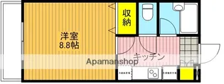 シャトー原【103号室】の間取り