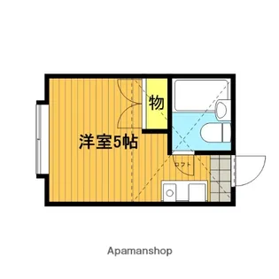 アベニュー潤【203号室】の間取り