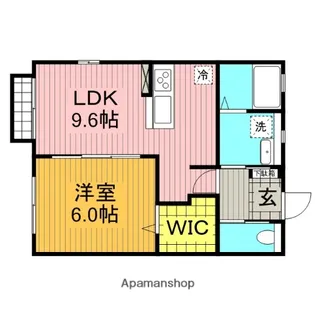 HEIM SOPHIA【201号室】の間取り