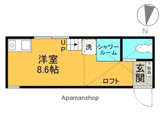 サークルハウス蕨【2階】の間取り