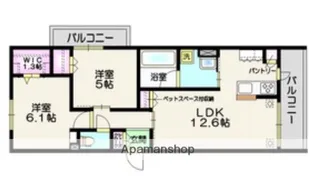 埼玉県川口市芝4丁目【マンション】の間取り