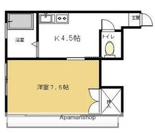 サンライフ富士【202号室】の間取り