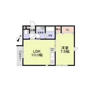 オランジュ MSH【1階】の間取り