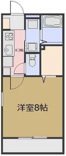サンハイムテスタ【101号室号室】の間取り