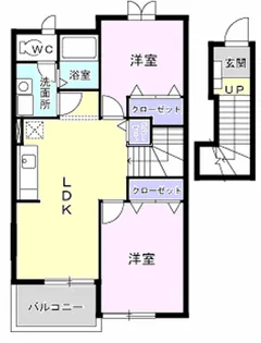 エクセルⅡ【2階】の間取り