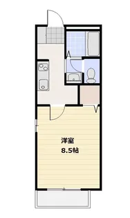 ボナールサトミ【202号室号室】の間取り