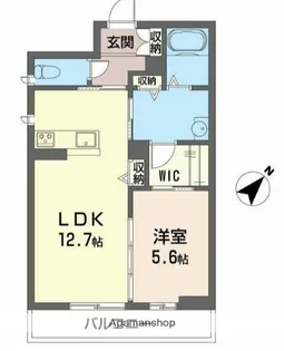 オランジュリー【1階】の間取り