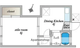 蕨ハイム【202号室】の間取り
