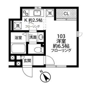 グレイス南浦和【1階】の間取り