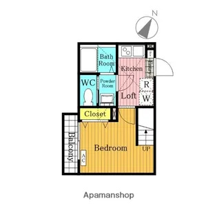 LUMINARE蕨【2階】の間取り