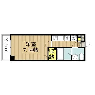アルファコート蕨2【4階】の間取り