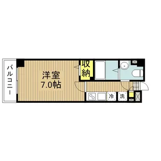 アルファコート蕨2【4階】の間取り