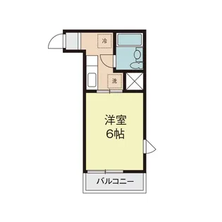 浦和サンライズ佐藤1号館【205号室号室】の間取り