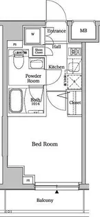 ラフィスタ蕨中央ヴェルシード【2階】の間取り