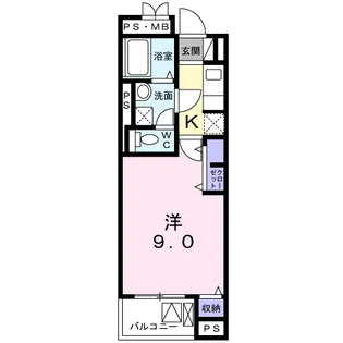ALTA PONTO浦和【4階】の間取り