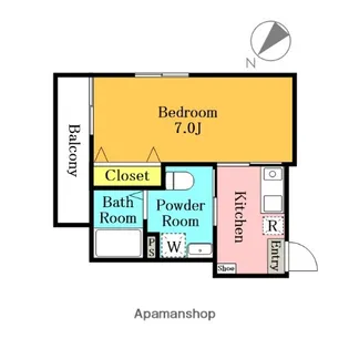 JHレジデンス【1階】の間取り