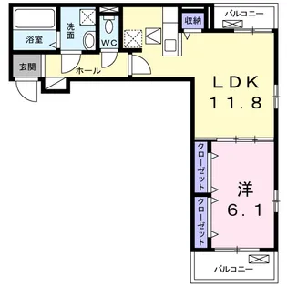チューリップ ツリー【1階】の間取り
