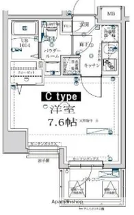 スクエアシティ川口並木【3階】の間取り