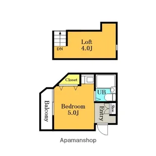 ST前川【202号室】の間取り