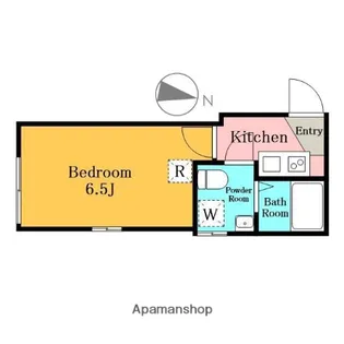 PENNY LANE【204号室】の間取り