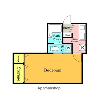 第一富沢ビル【3階】の間取り