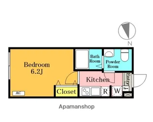 J−MAISON蕨【103号室】の間取り