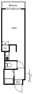 中銀蕨マンシオン【6階】の間取り