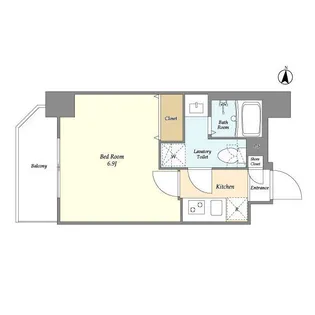 アルファコート蕨7【5階】の間取り