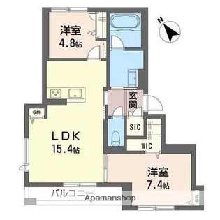 エセレ【302号室】の間取り