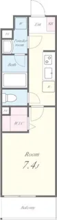 Link View 南浦和【1階】の間取り