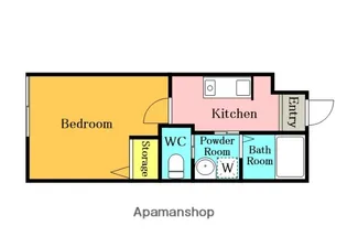 エミネックス芝中田【2階】の間取り