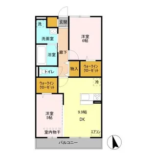 ラディーチェ【3階】の間取り