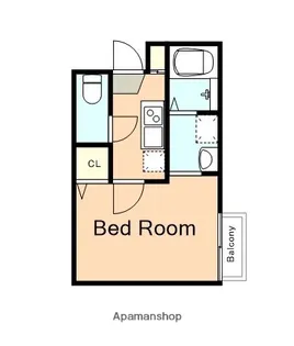 グリアーレ【101号室】の間取り