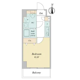 ドゥーエ蕨【1階】の間取り