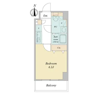 ドゥーエ蕨【1階】の間取り