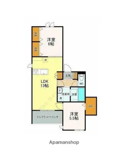 アトラスⅡ【4階】の間取り