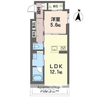 リラフォート飯塚【2階】の間取り