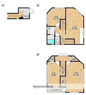 埼玉県川口市芝3丁目【一戸建】の間取り