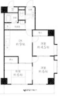 T’S GARDEN蕨Ⅲ【4階】の間取り