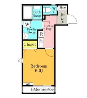 グランソフィア蕨【2階】の間取り
