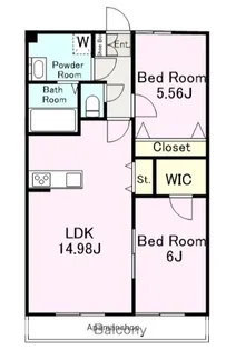 D’CALMERIO浦和【1階】の間取り