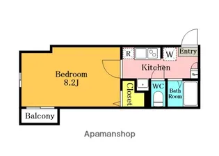 グランコート川口鶴ヶ丸【301号室】の間取り