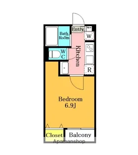 グランコート川口鶴ヶ丸【303号室】の間取り