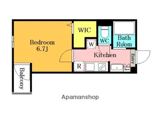 グランコート川口鶴ヶ丸【304号室】の間取り